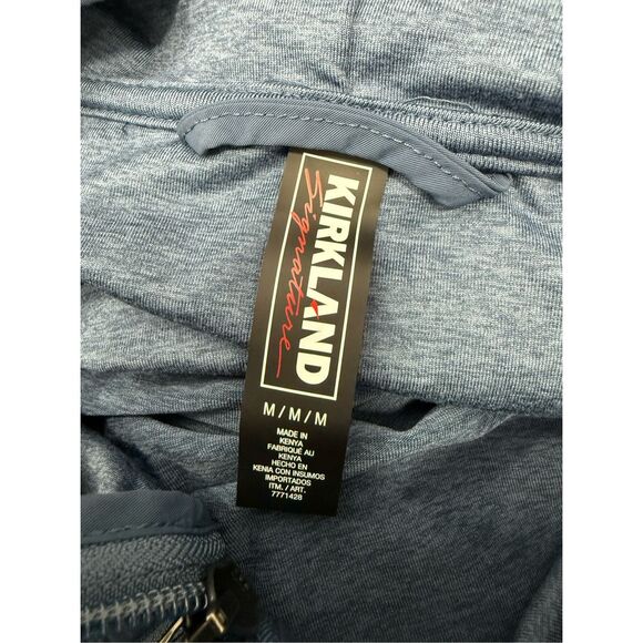 Kirkland Men’s Jacket sz M Windbreaker Hooded NWOT #G359 - Picture 7 of 8